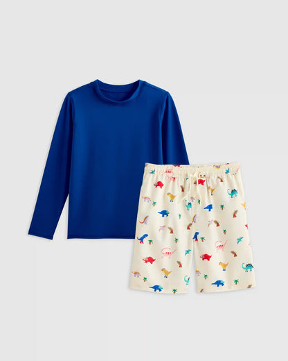 Swim Trunk and Rash Guard Set