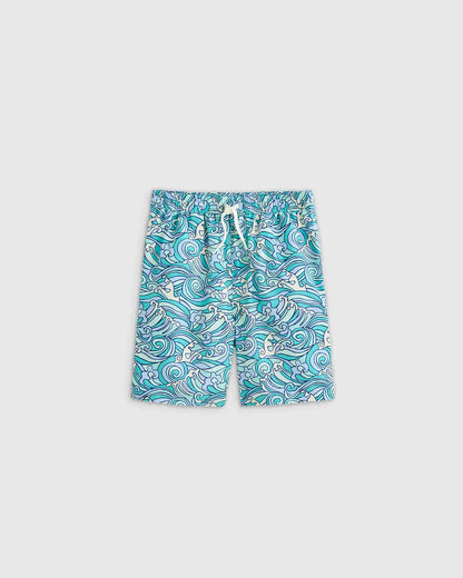 Swim Trunk and Rash Guard Set