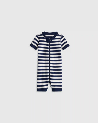 100% Organic Cotton Shortie Onesie Pajama