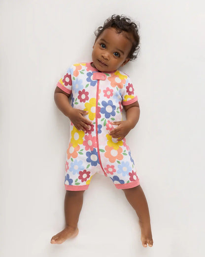 100% Organic Cotton Shortie Onesie Pajama