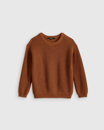 100% Organic Cotton Fisherman Tunic Sweater
