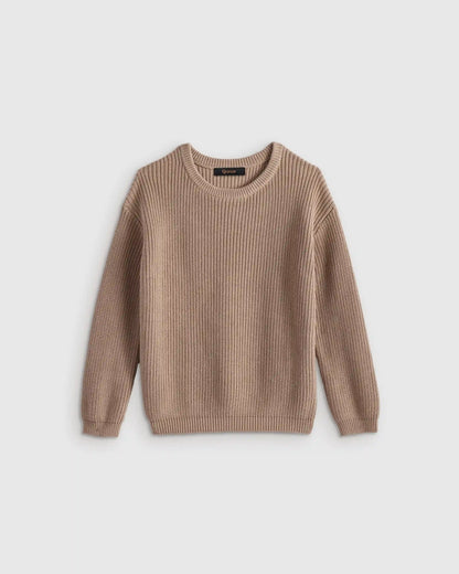 100% Organic Cotton Fisherman Tunic Sweater