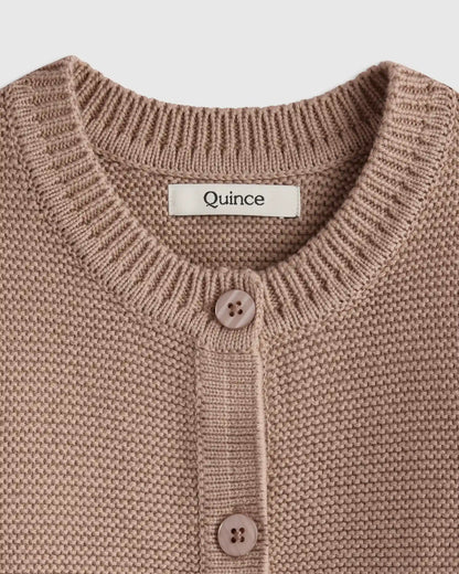 100% Organic Cotton Sweater Cardigan