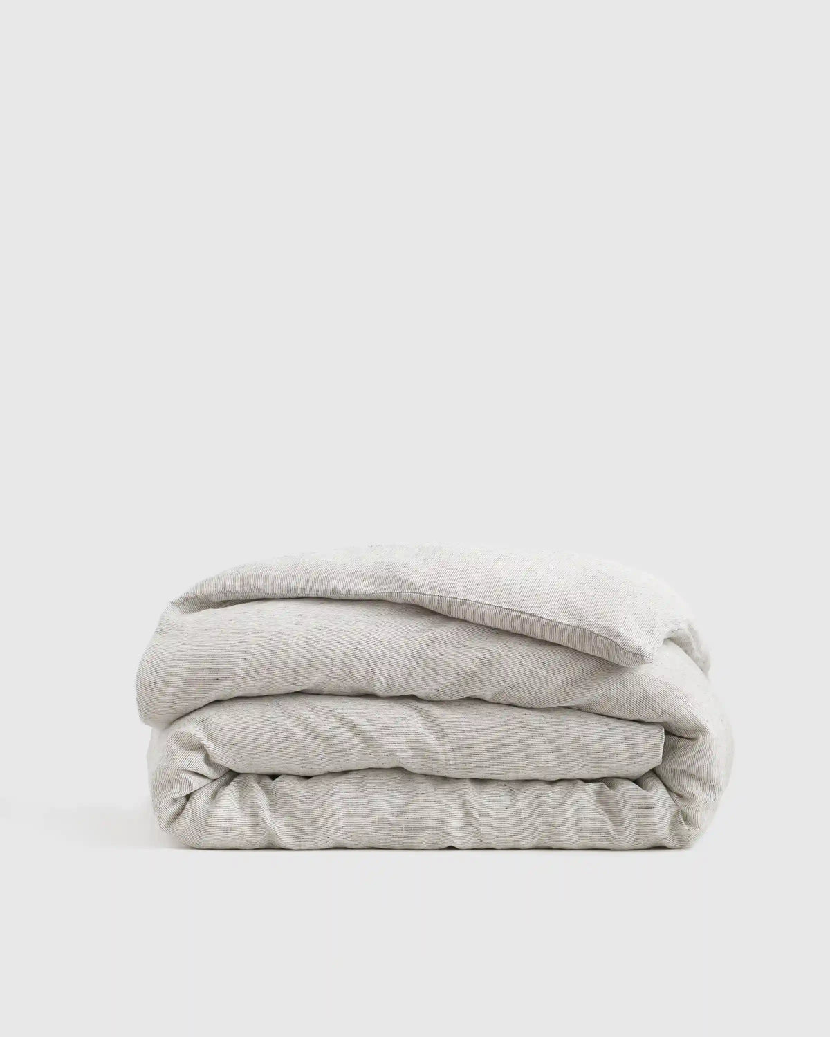 European Linen Stripe Duvet Cover
