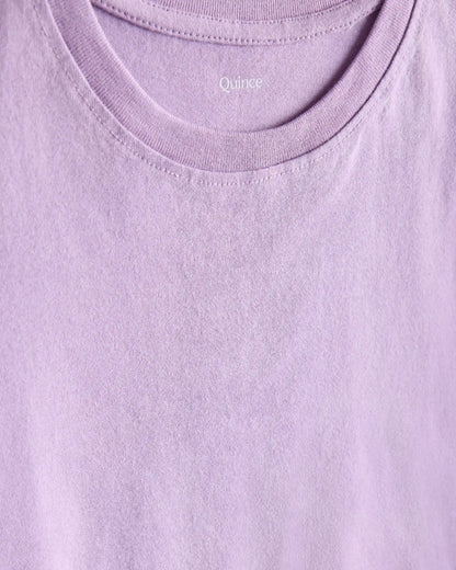 100% Organic Cotton Jersey Long Sleeve Tee
