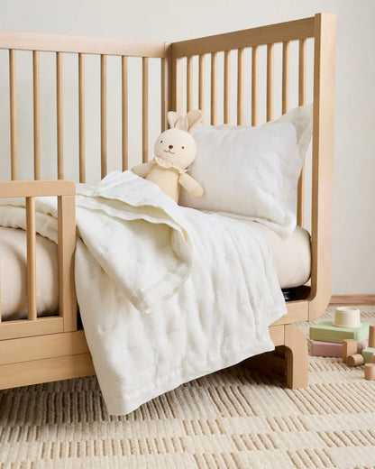 European Linen Toddler Dream Quilt