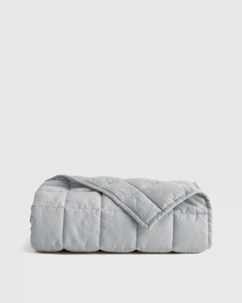 European Linen Toddler Quilt