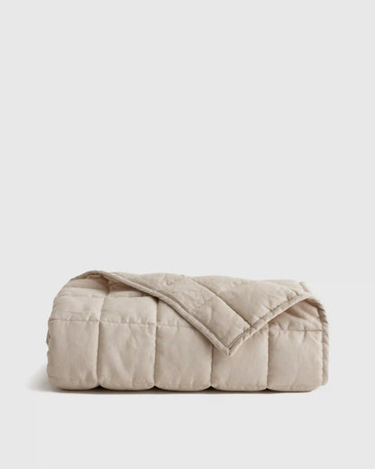 European Linen Toddler Quilt