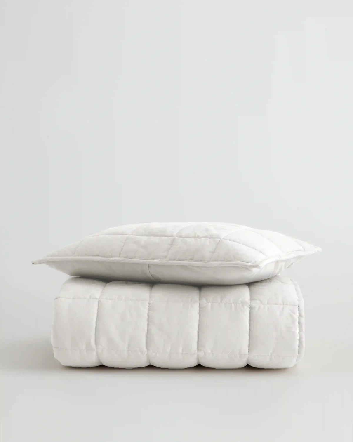 European Linen Toddler Quilt & Sham Set