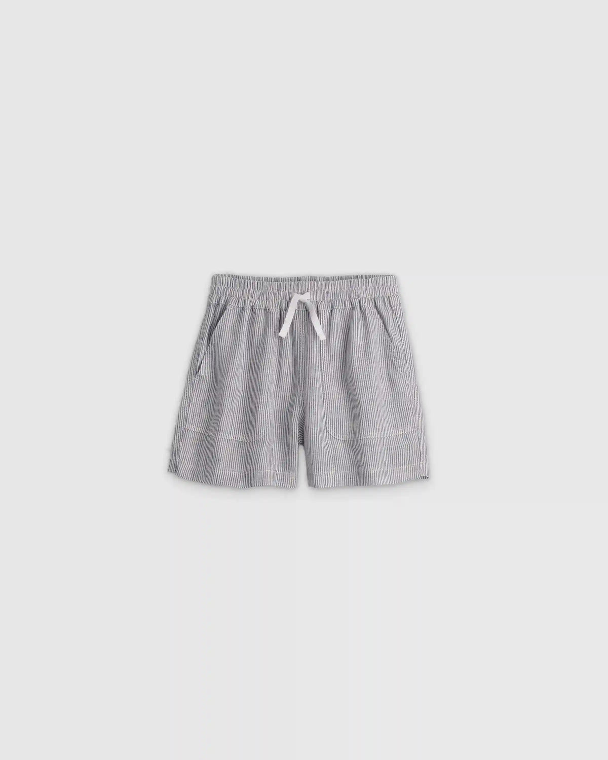 100% European Linen Drawstring Shorts