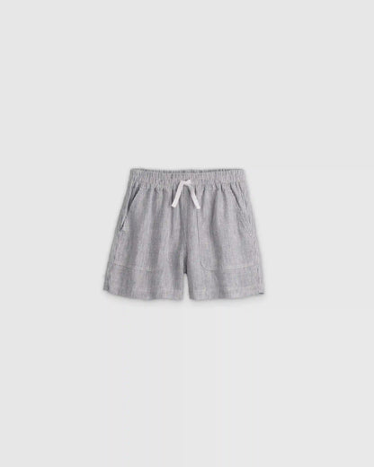 100% European Linen Drawstring Shorts