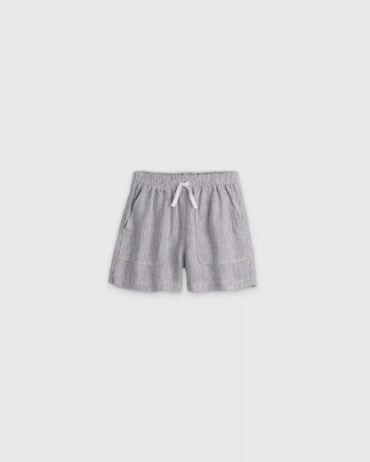 100% European Linen Drawstring Shorts