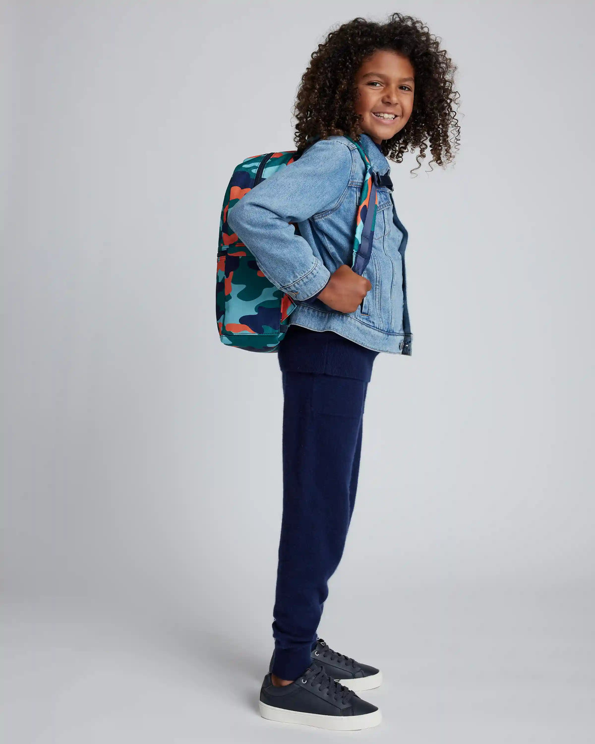 Recycled Double Pocket Backpack