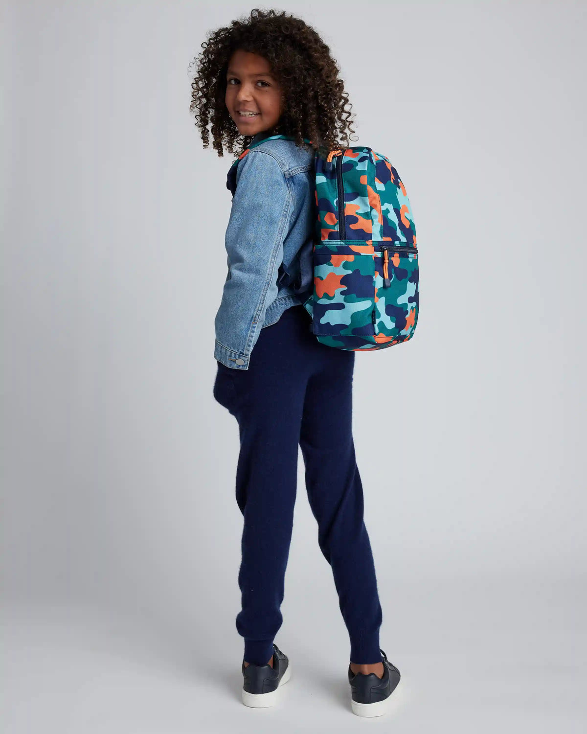 Recycled Double Pocket Backpack