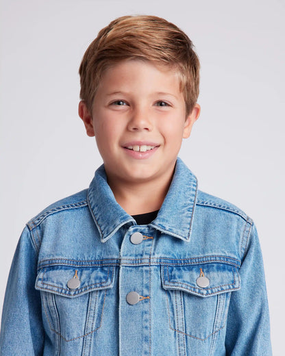 Boys 100% Organic Cotton Denim Jacket