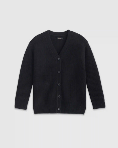 Washable Cashmere Oversized Fisherman Cardigan