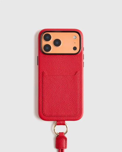 Italian Leather Phone Crossbody Case