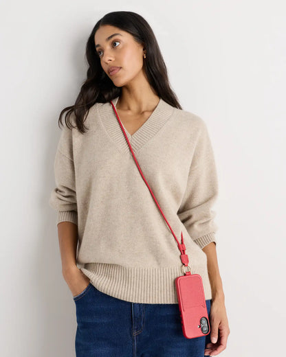 Italian Leather Phone Crossbody Case