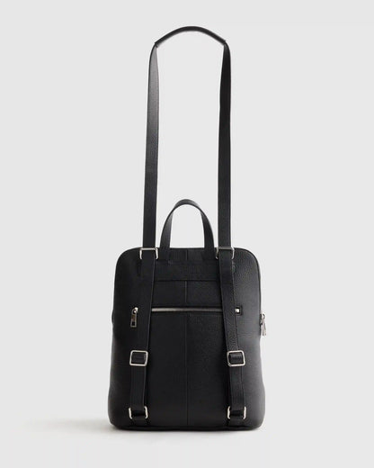 Italian Leather Convertible Backpack