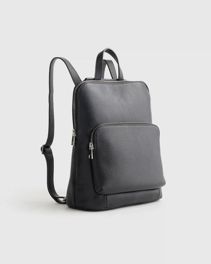 Italian Leather Convertible Backpack