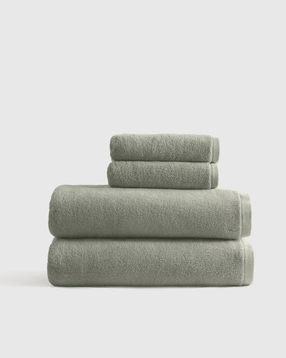 Plush Organic Turkish Cotton Bath Sheet Bundle (4 pieces)