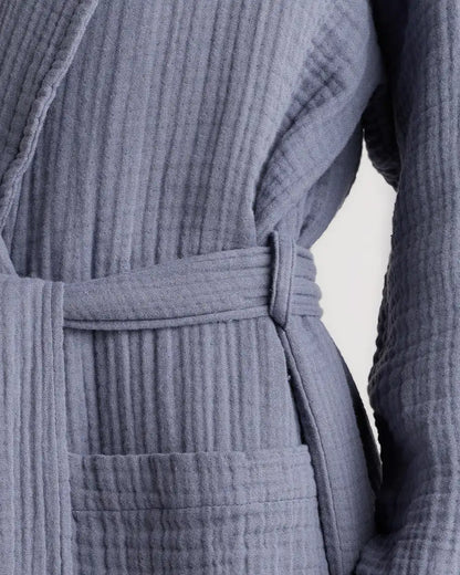Soft Layered Turkish Cotton Robe