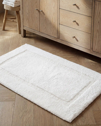 Turkish Cotton Non-Slip Bath Rug