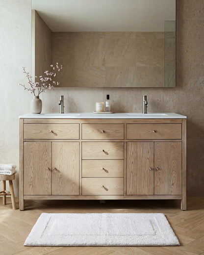 Turkish Cotton Non-Slip Bath Rug