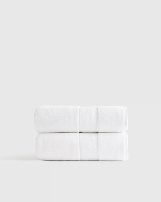 Classic Organic Turkish Cotton Bath Towel (Set of 2)
