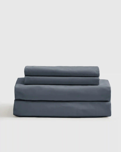 Organic Crisp Percale Sheet Set