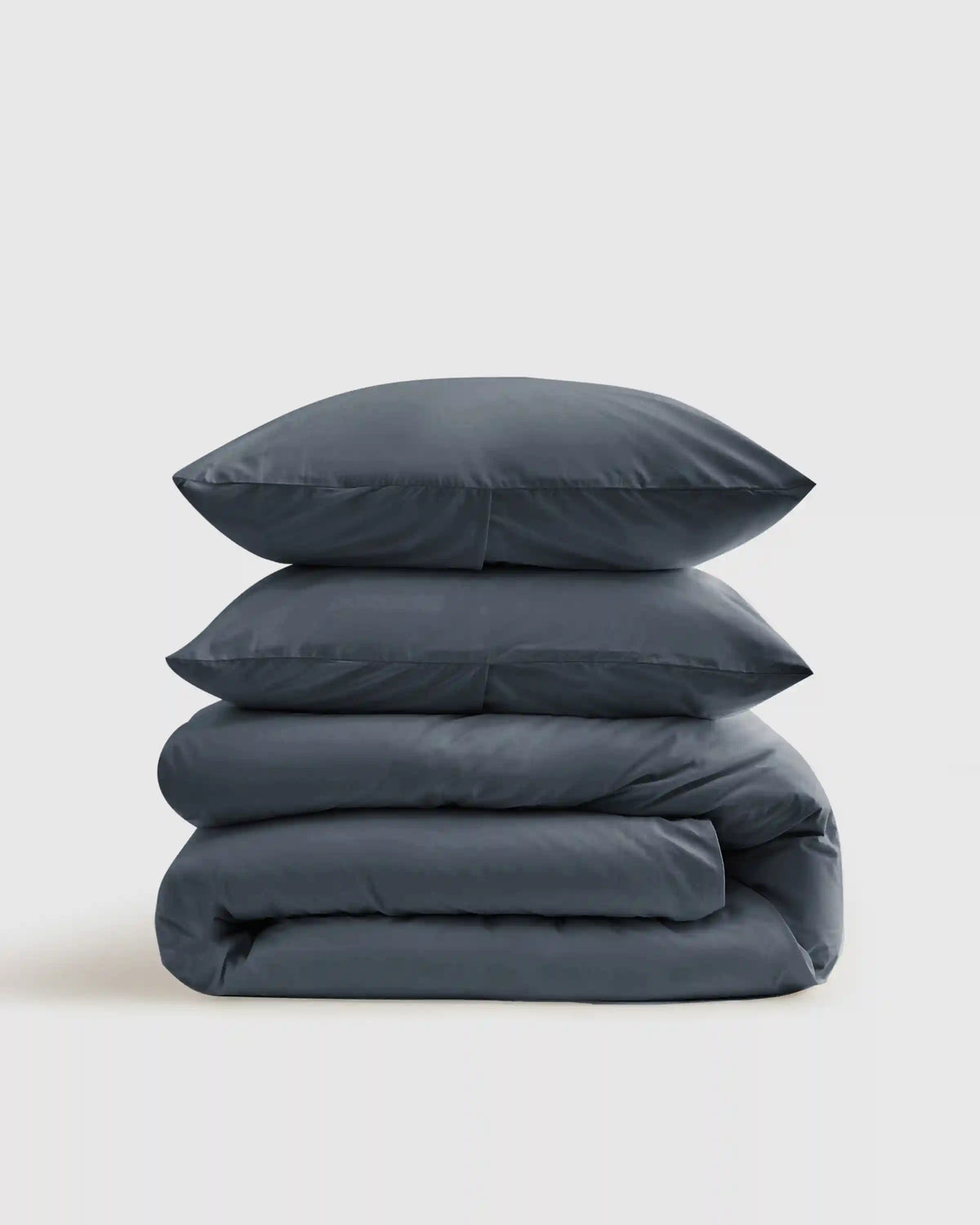 Organic Crisp Percale Duvet Cover Set