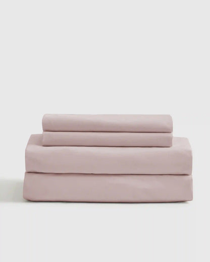 Organic Crisp Percale Sheet Set