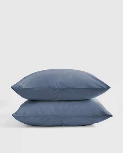 Organic Crisp Percale Sham Set