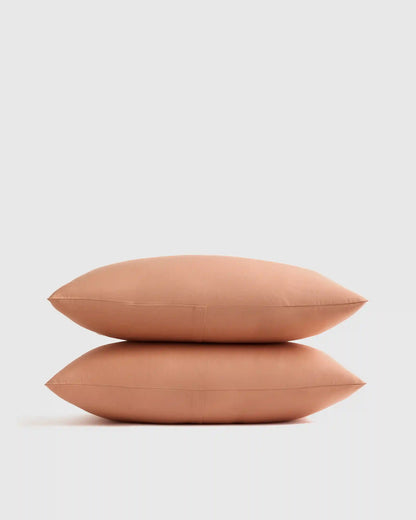 Organic Crisp Percale Sham Set