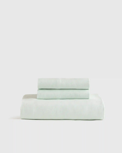 European Linen Fitted Sheet Set