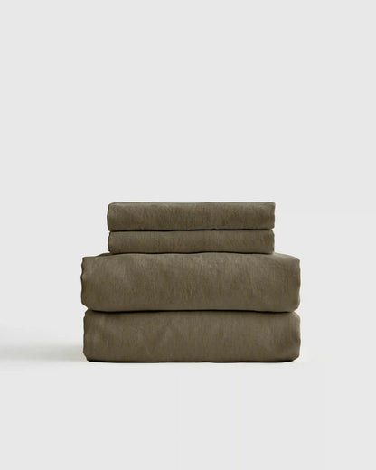 Organic Brushed Cotton Sheet Set