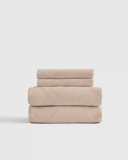 Organic Brushed Cotton Sheet Set