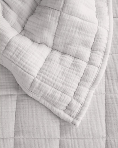Organic Cotton Gauze Box Quilt Set
