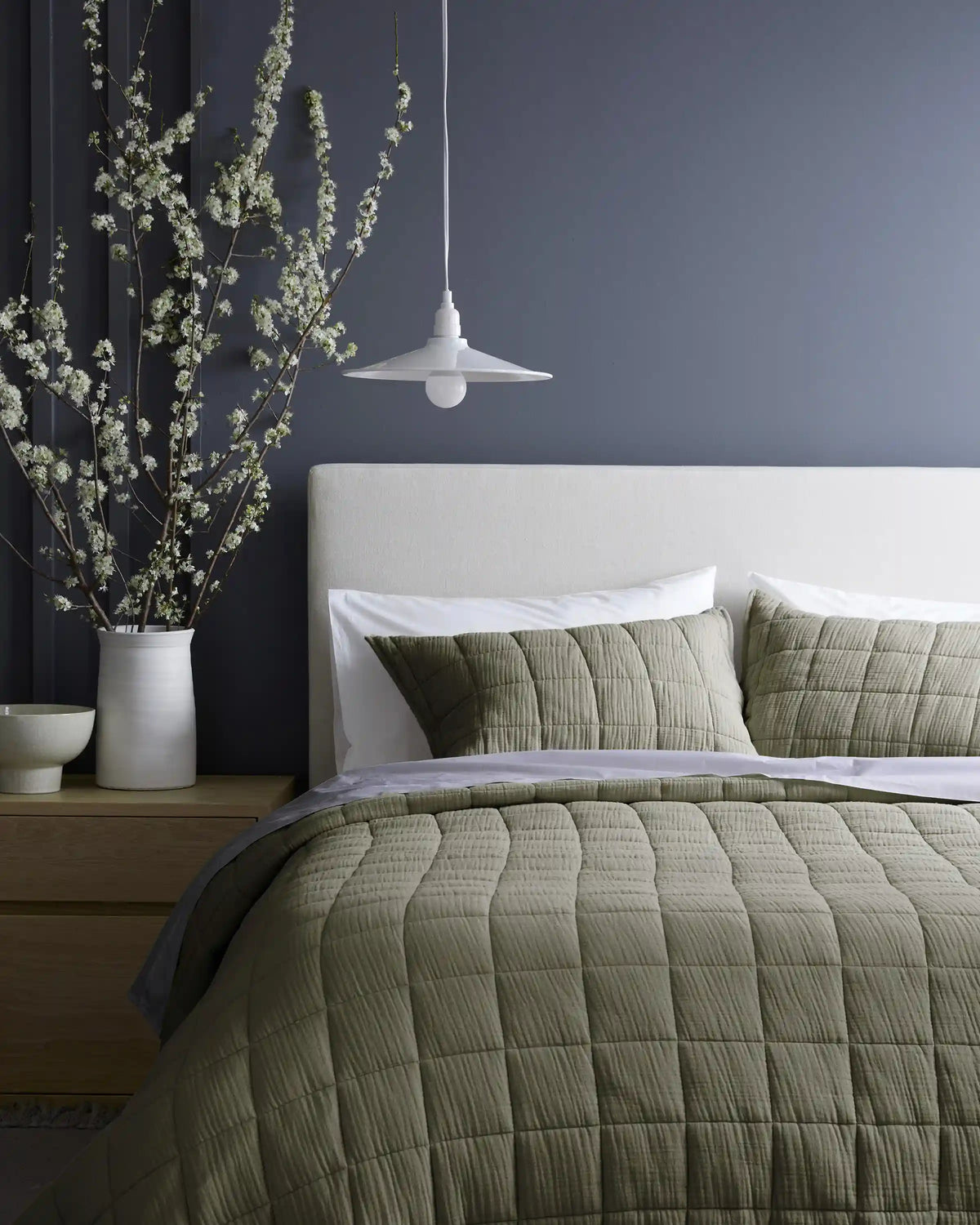 Organic Cotton Gauze Box Quilt Set