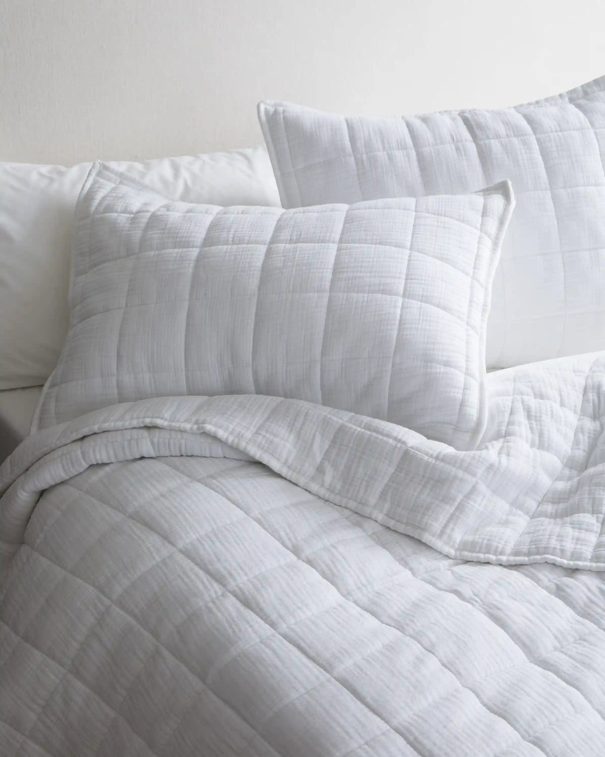 Organic Cotton Gauze Box Quilt Set