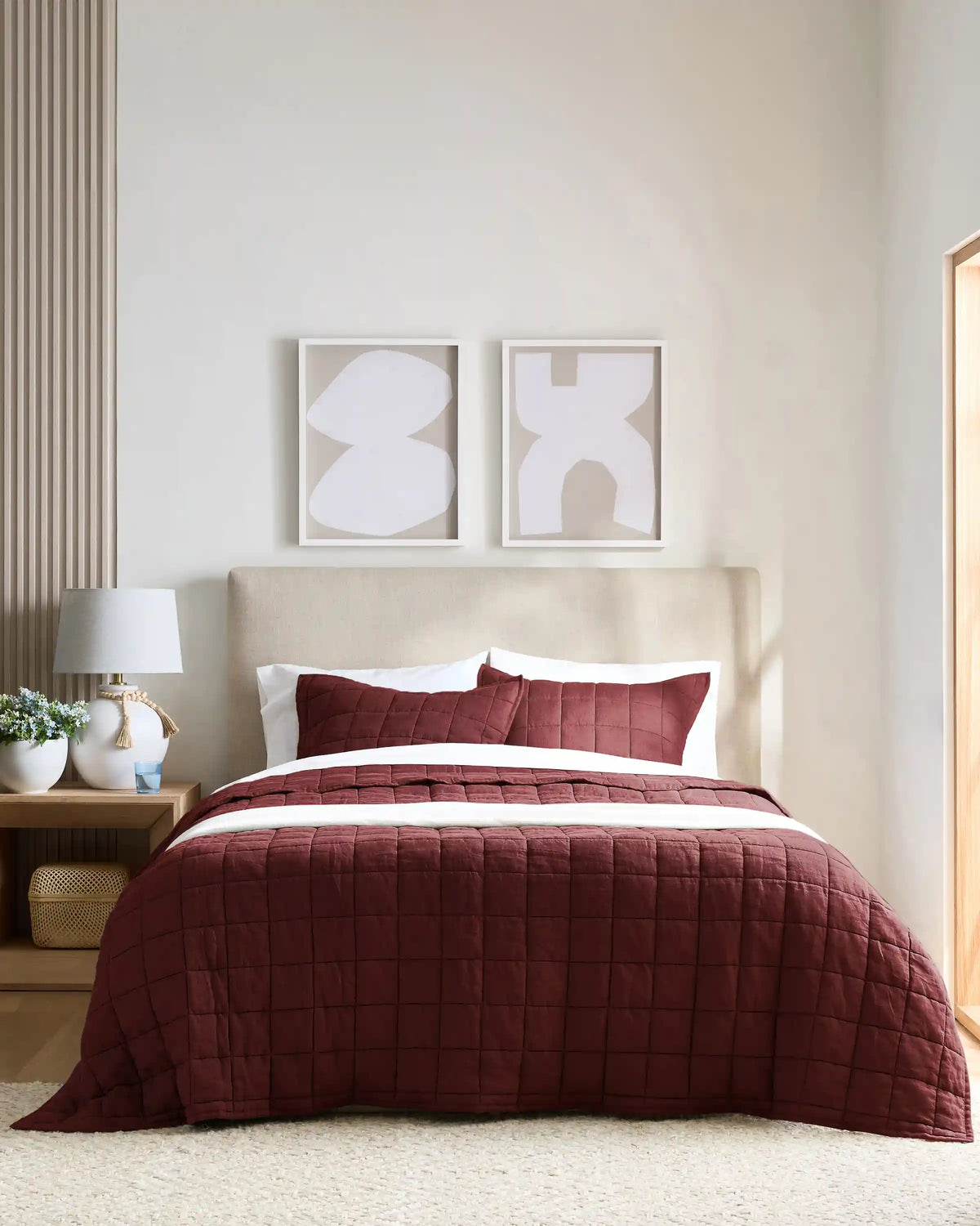 European Linen Box Quilt