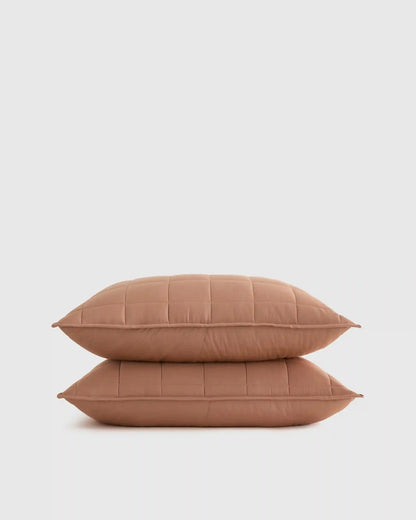 Bamboo Box Quilted Sham Set