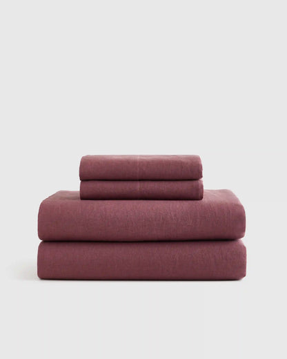 European Linen Sheet Set