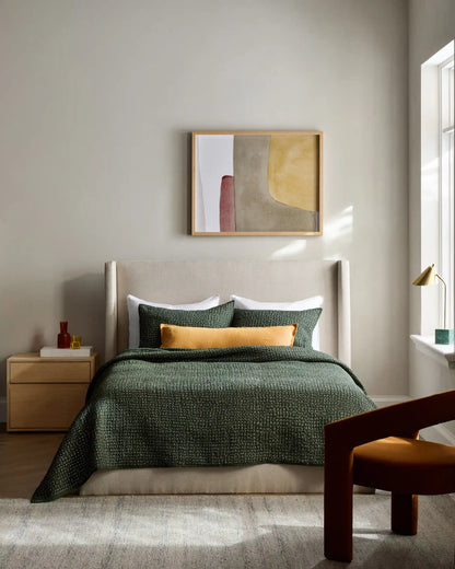 Organic Cotton Hand Stitched Quilt Set