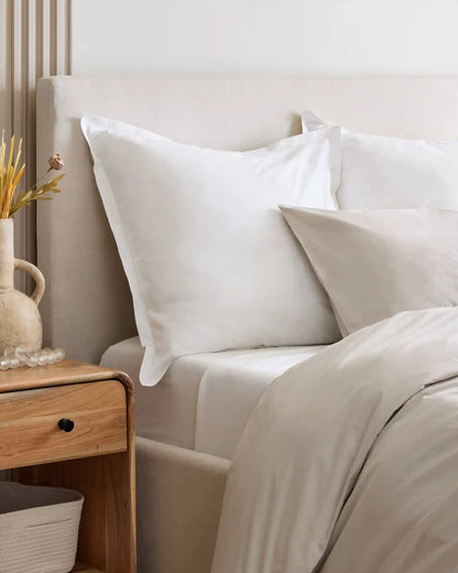 Organic Brushed Cotton Euro Sham