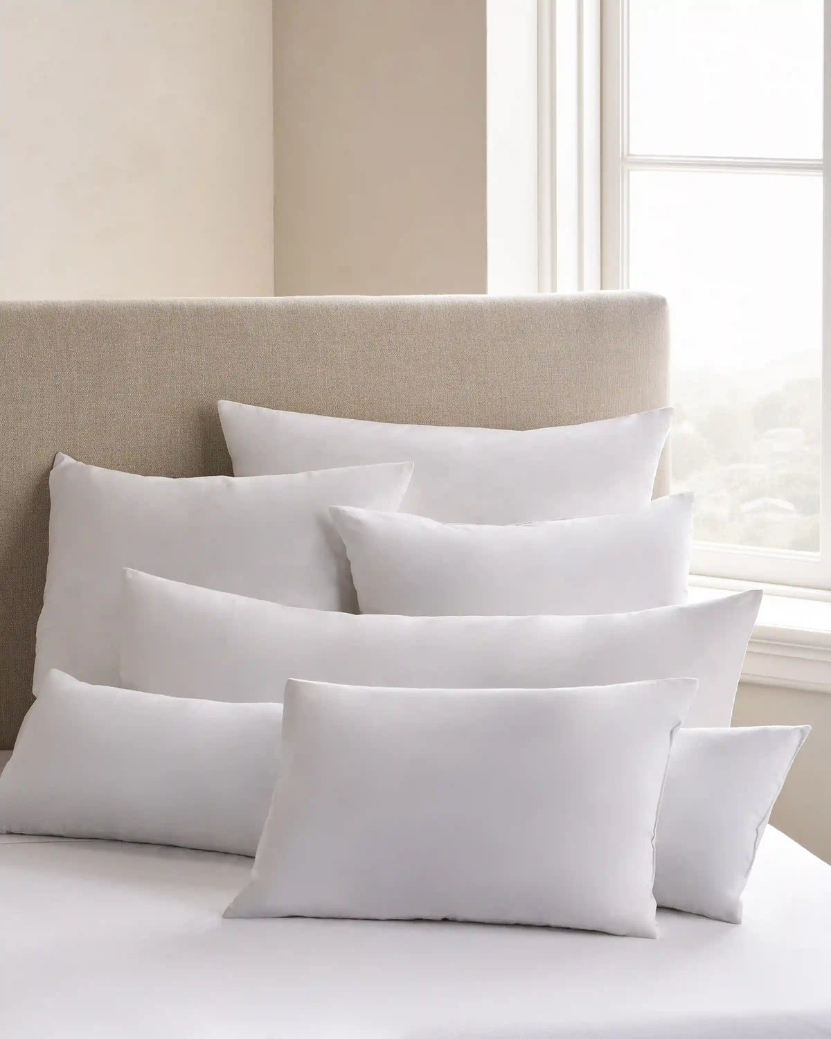 Premium Feather Pillow Insert (Set of 2)