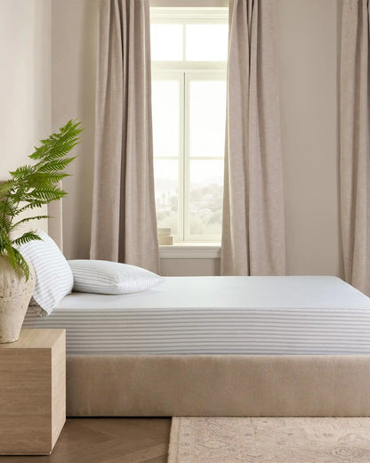 Bamboo Stripe Fitted Sheet Set