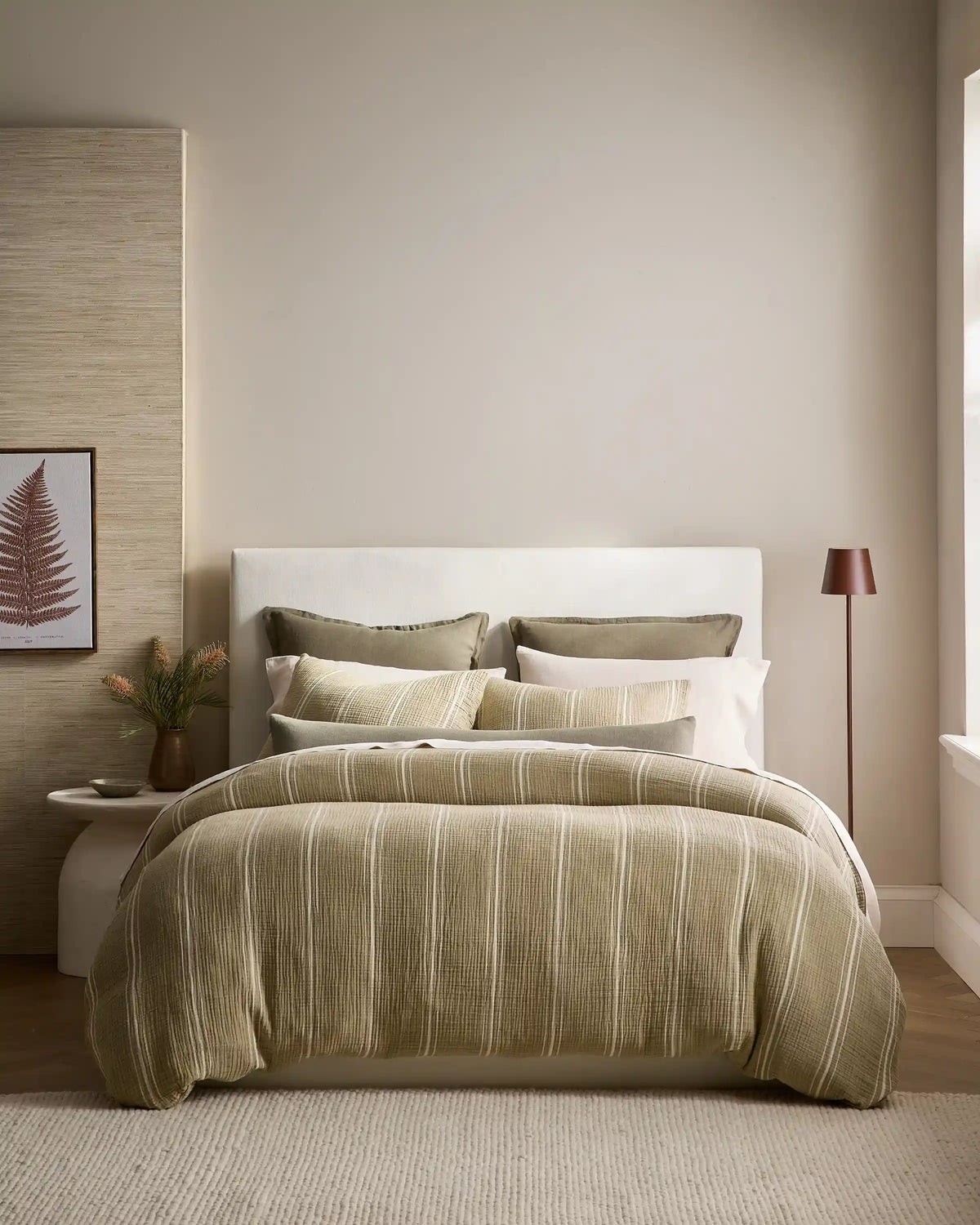 Organic Cotton Gauze Duvet Cover Set