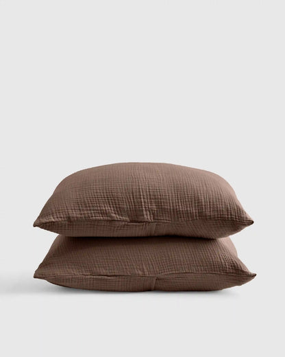 Organic Cotton Gauze Sham Set