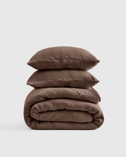Organic Cotton Gauze Dream Quilt Set